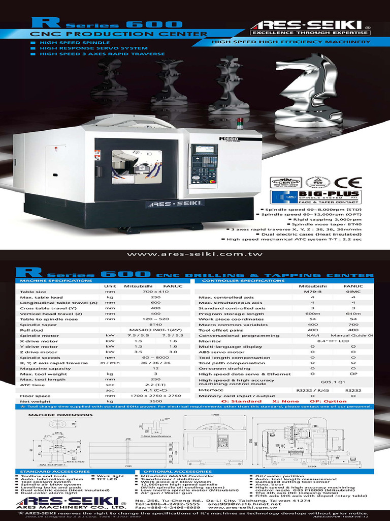 Brochure R600 | PDF