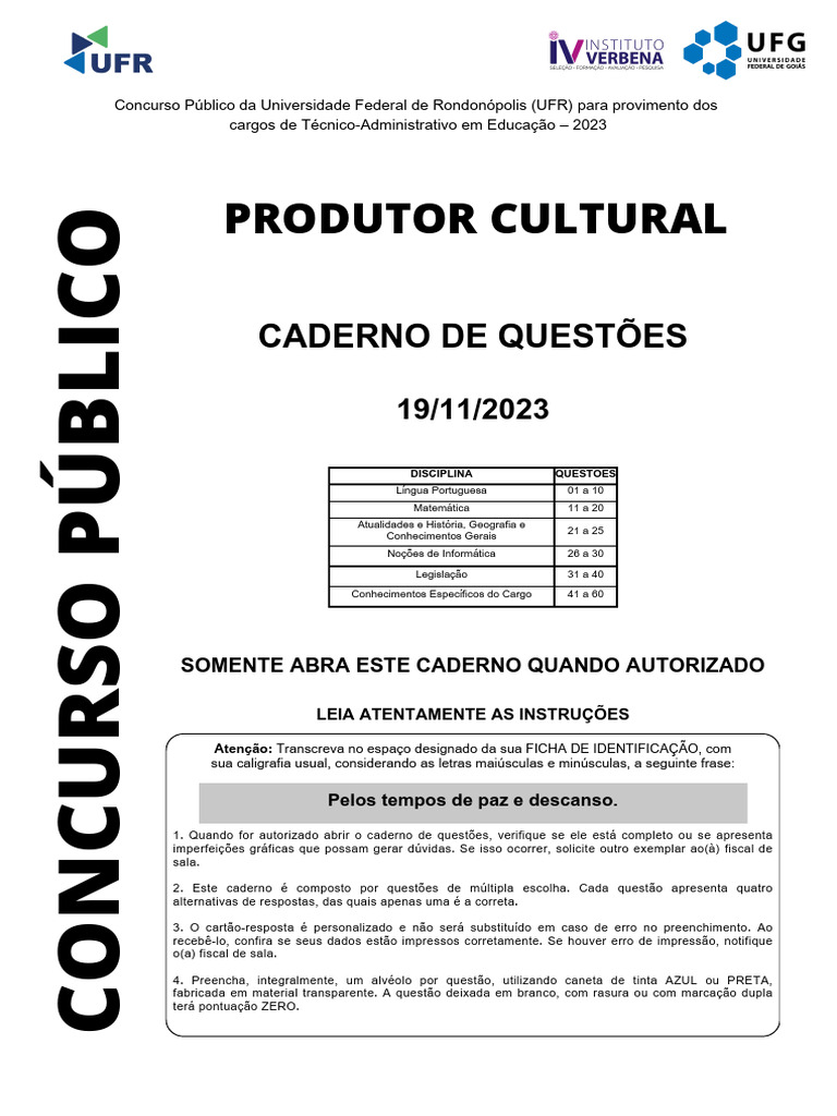Produtor Cultural Pdf