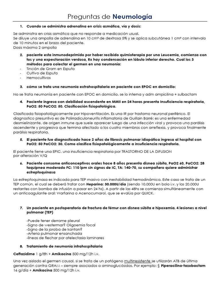 Perguntas Rey Interna I | PDF