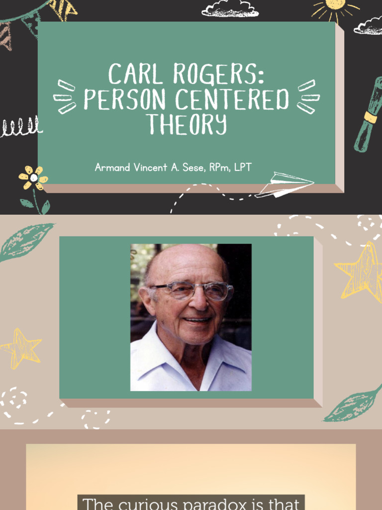Theoper - Carl Rogers Person Centered Theory | PDF