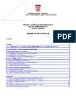 6 UPUTE ZA PROJEKT JAČANJE KONKURENTNOSTI MALOG GOSPODARSTVA 2011