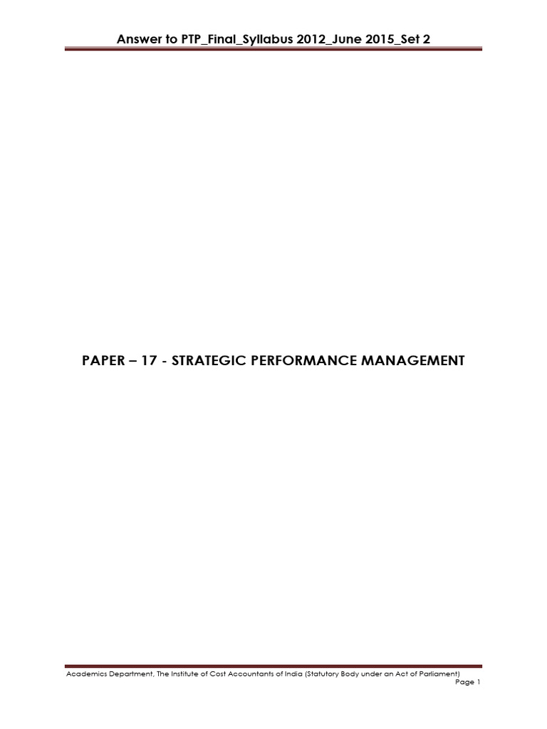 Paper17 Solution | PDF