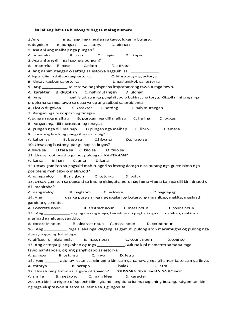 Grade 3 First Periodical Test In Mtb Pdf