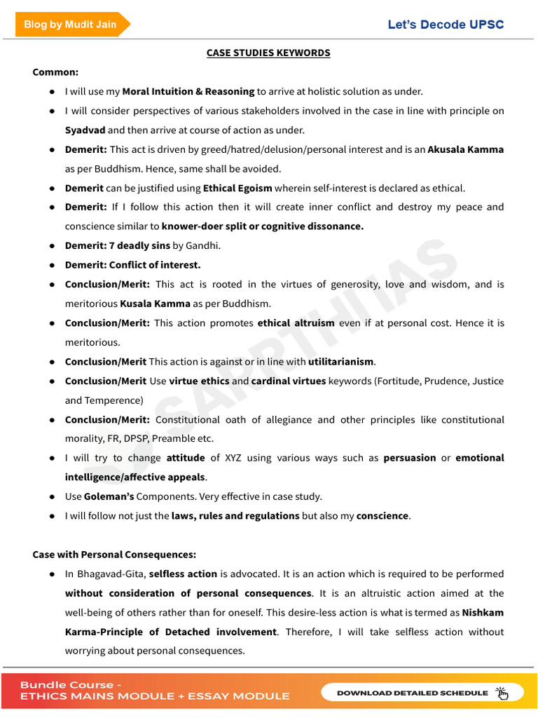 Case Study Keywords | PDF