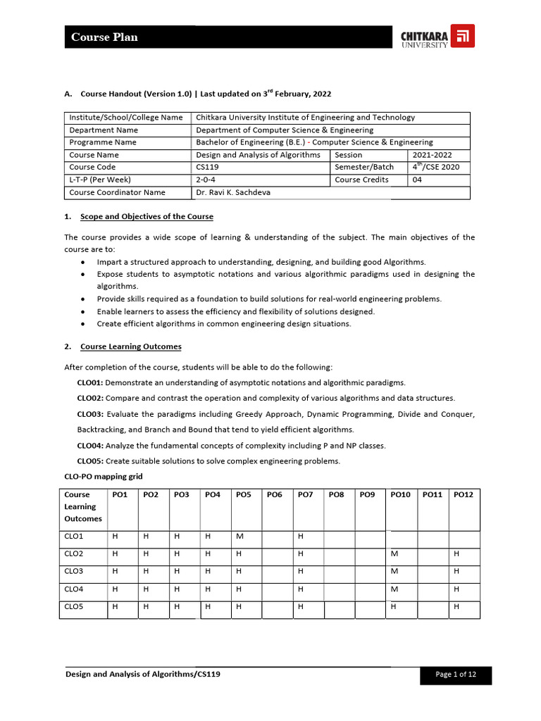 Algorithm Design for CS Students | PDF | Computational Problems ...