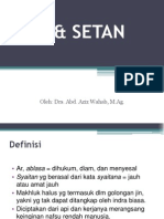 Kajian Iblis & Setan