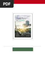 Full Download (Ebook PDF) Public Policy in Canada: An Introduction PDF