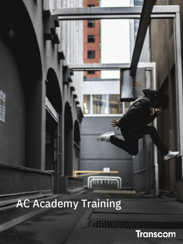 Welcome To Academy Training Pdf