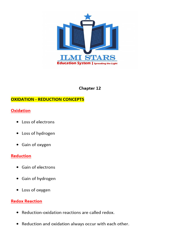 11th Chemistry Chapter 12 Notes Pdf