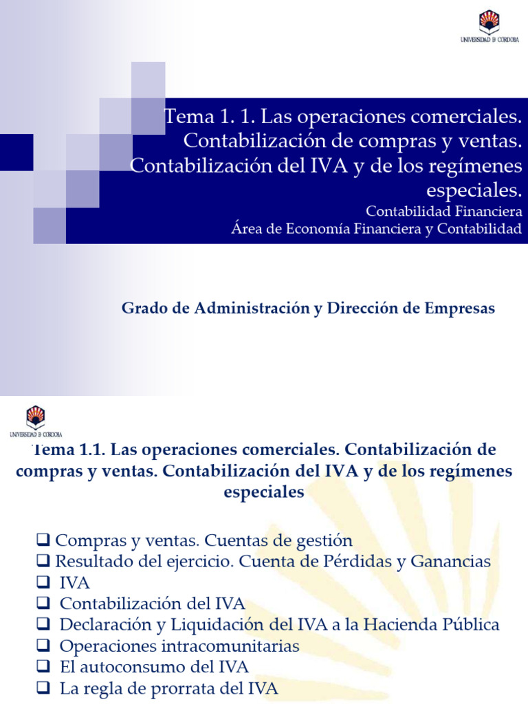 Contabilización de Compras y Ventas IVA | PDF | Impuestos | Factura