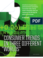 Consumer Trends in 3 Different Worlds