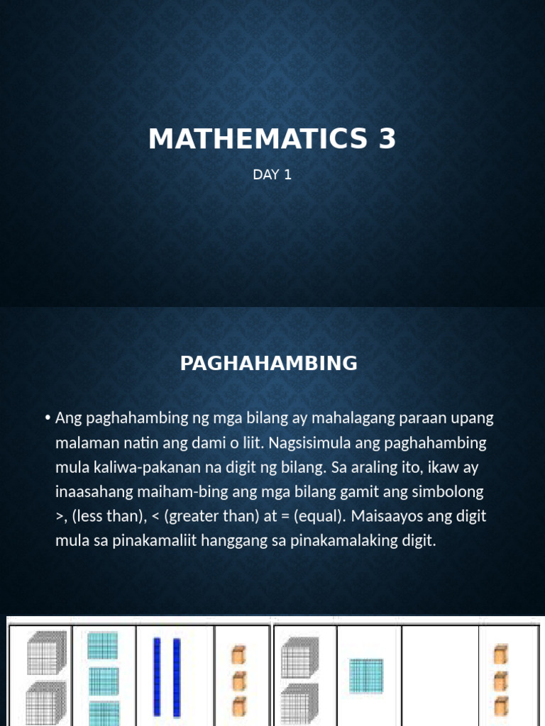 Mathematics 3-Week 3 | PDF