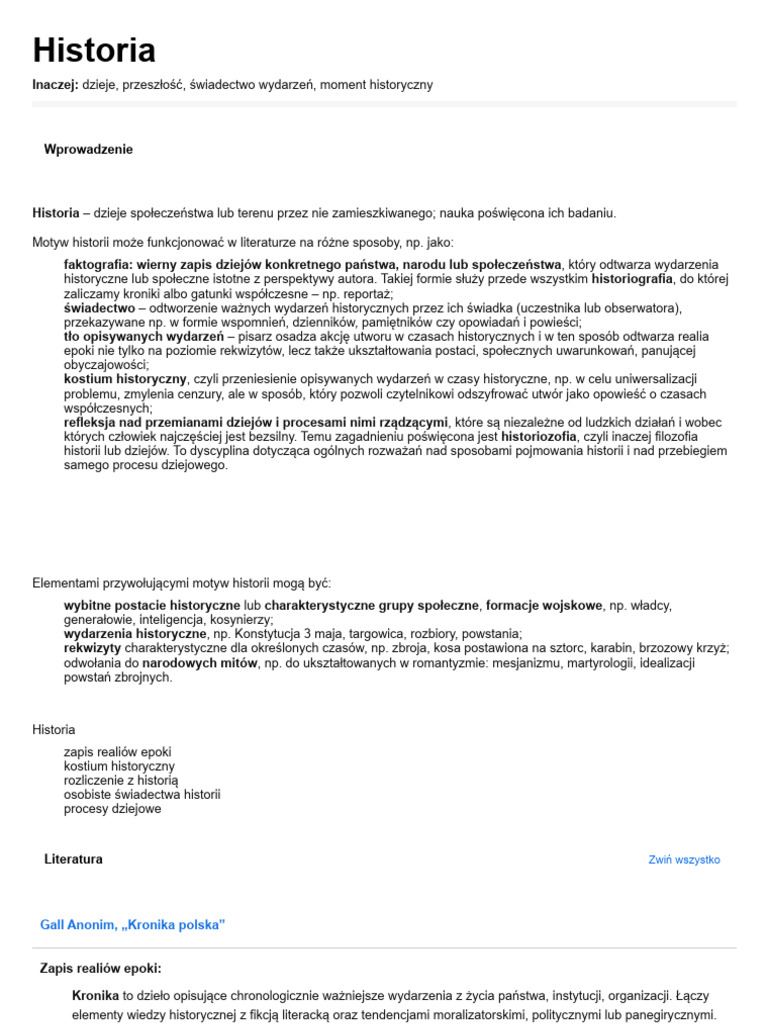 NOWA TERAZ MATURA intelligence overview