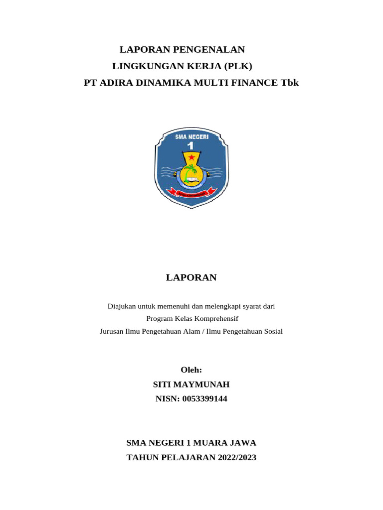 Adira Dinamika Multi Finance Pdf
