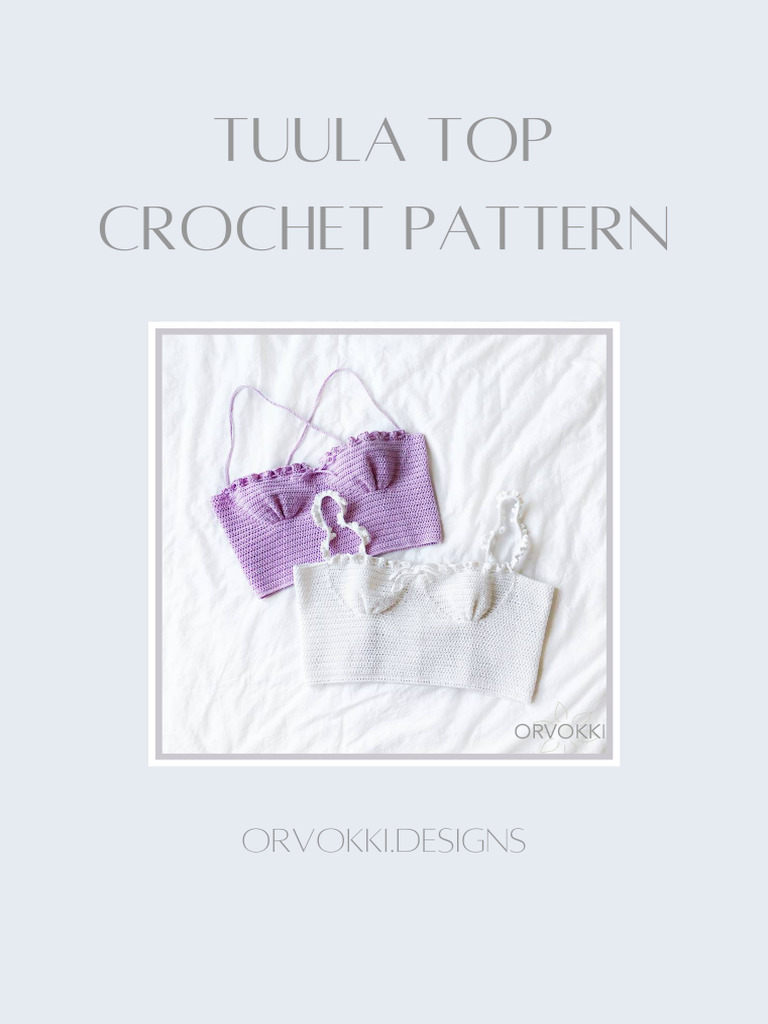 Tuula Top Crochet Pattern Final | PDF