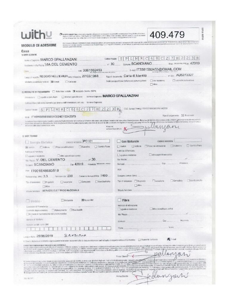 Contratto Firmato 42223 | PDF