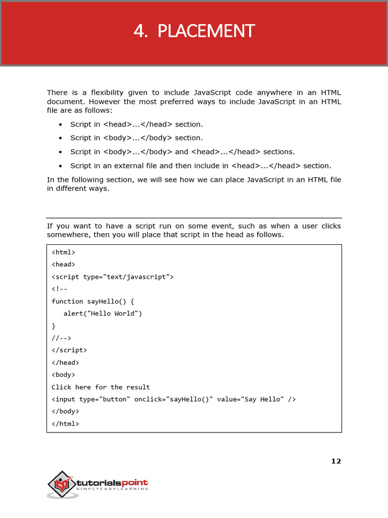 2-Placement Variable and Operator | PDF