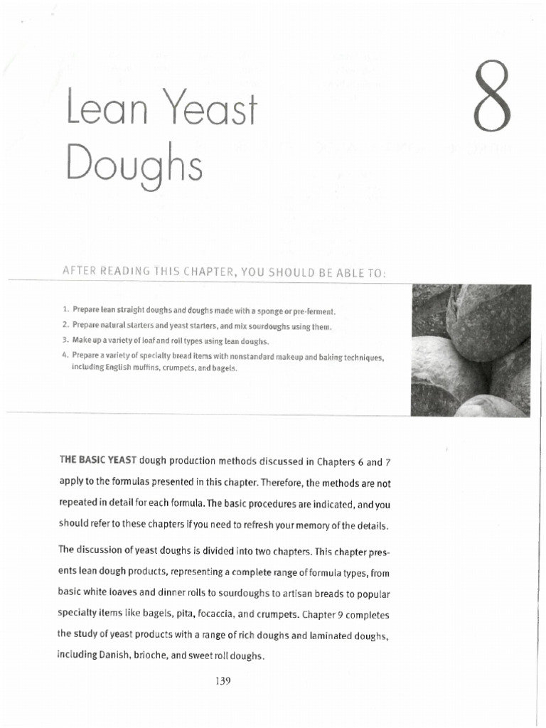 Lean Yeast Dough Techniques and Recipes | PDF | Breads | Pizza