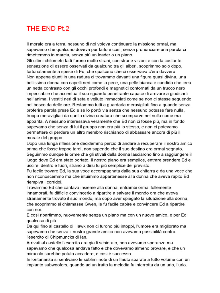 THE END Pt2 | PDF