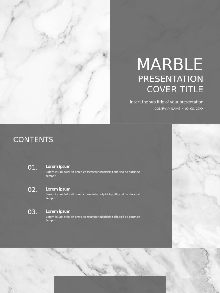 Marble Background - PPTMON | PDF