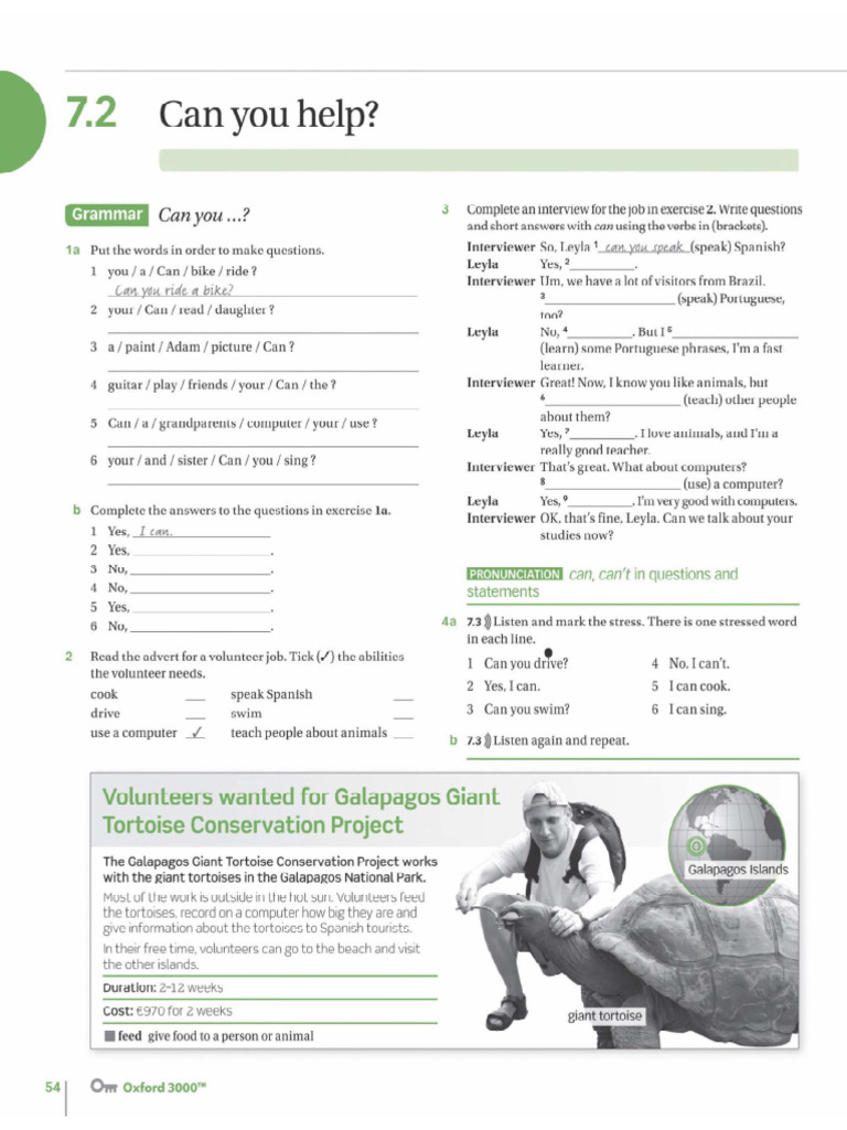 Class 2 Can Practice July 31st | PDF | Adverb | Language Mechanics