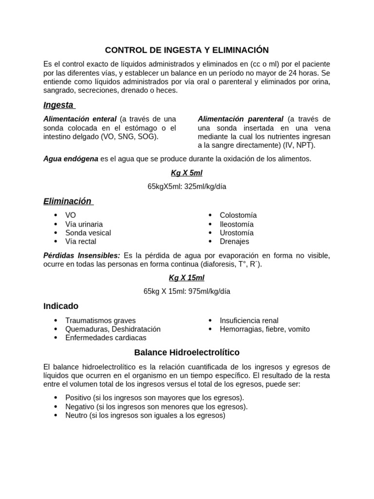 Control de ingesta y eliminaci n pdf
