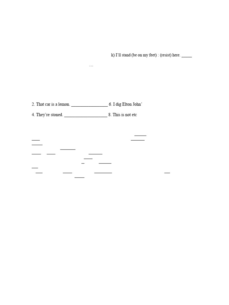 Semantic Relationships Exercises Guide | PDF | Lexical Semantics ...