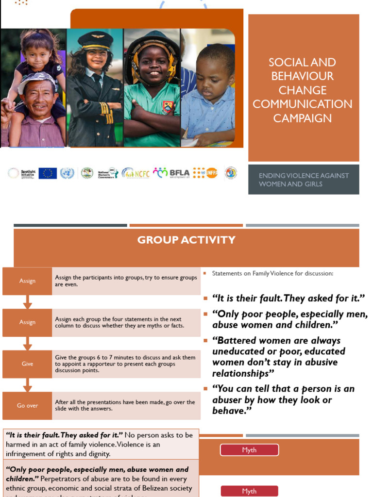 Social Behavior Change Campaign Guide | PDF | Domestic Violence ...