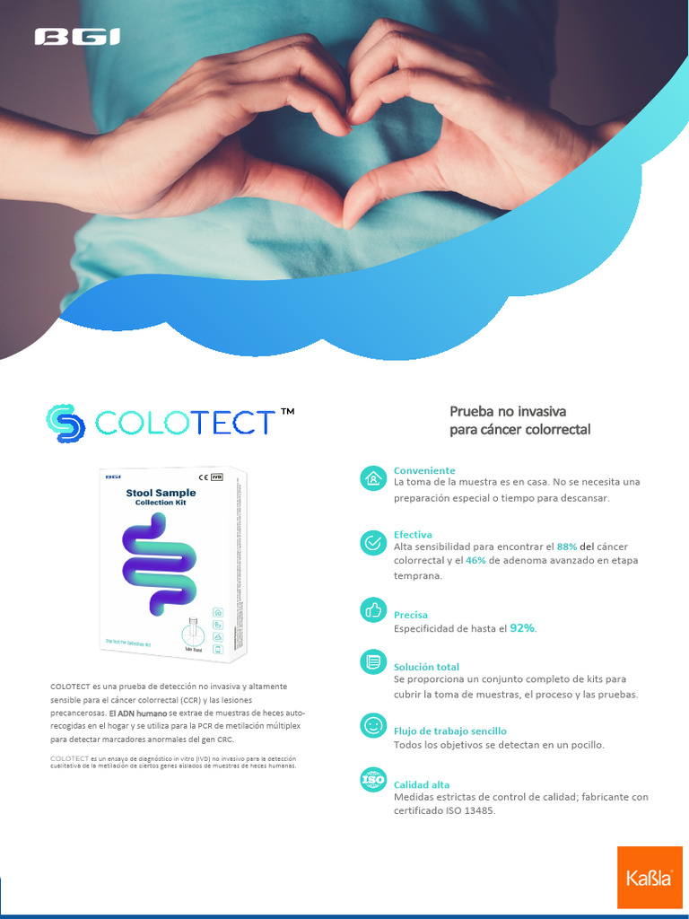 Prueba COLOTECT para cáncer colorrectal | PDF | Cáncer colonrectal | Cáncer