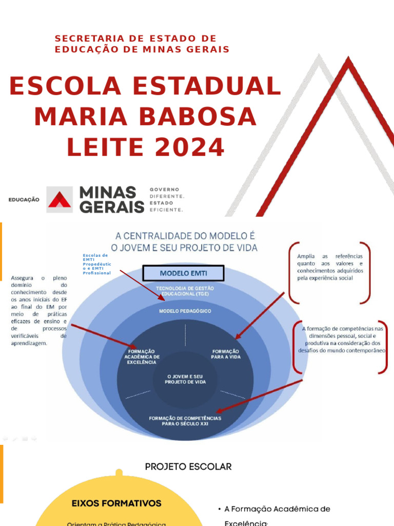 Modelo Educacional EMTI em Minas Gerais | PDF | Aprendizado | Pedagogia