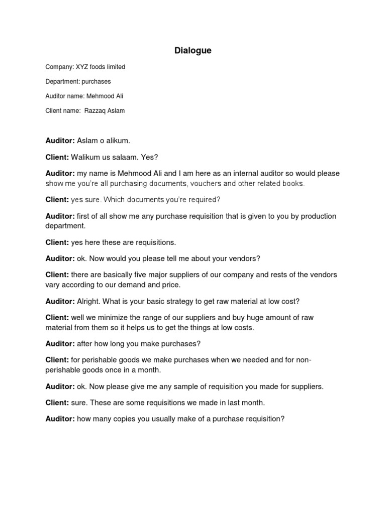 Dialogue | PDF