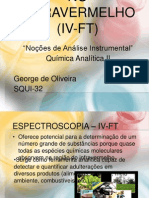 Espectroscopia No Infravermelho (IV-FT)