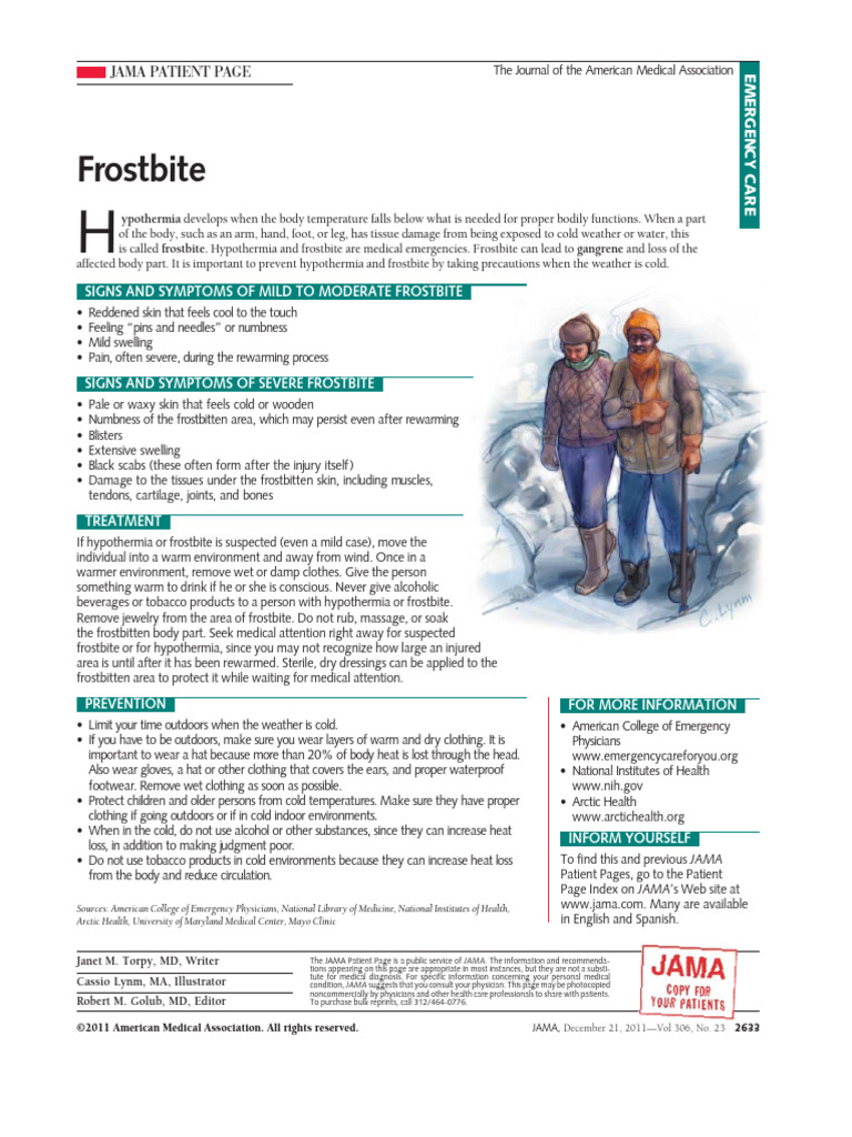 Frostbite | PDF