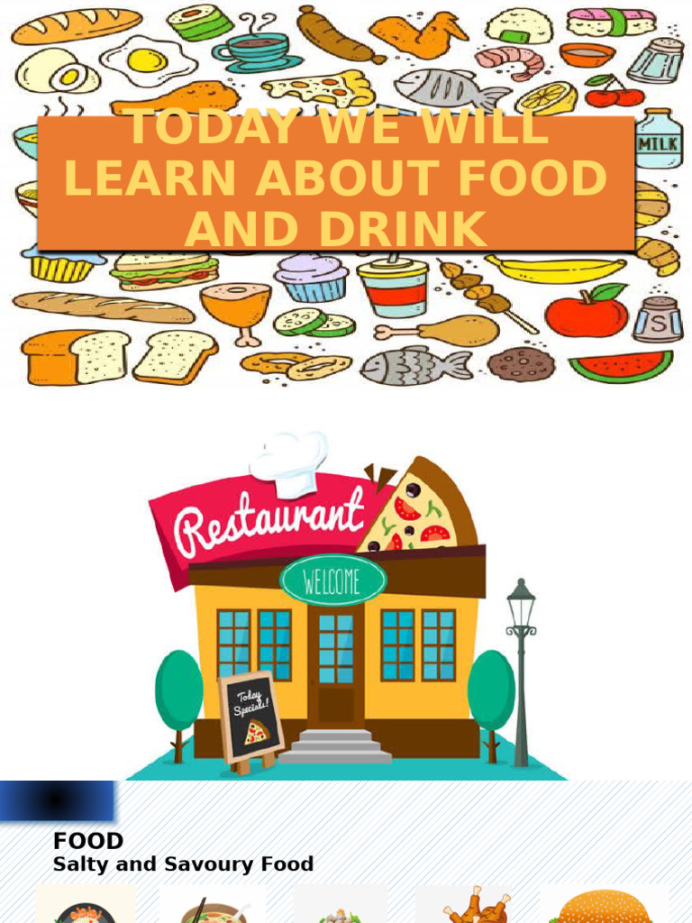 Materi Chapter 5 Food and Drink | PDF