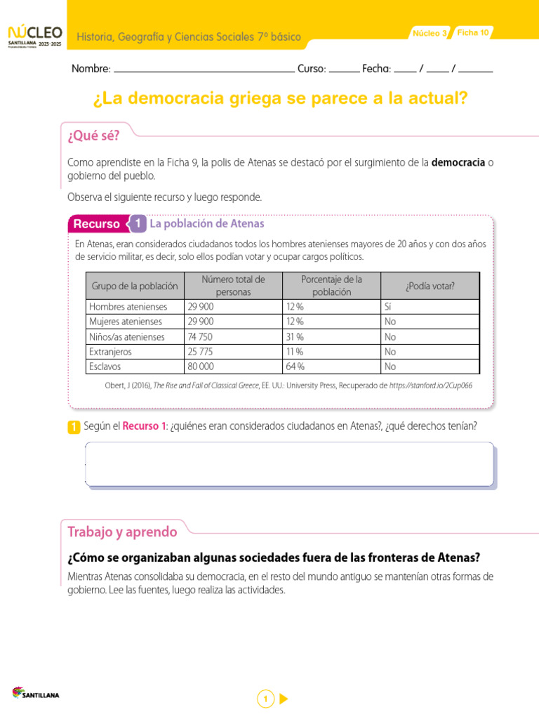 Ciudadanía y voto en Atenas | PDF | Esparta | Democracia