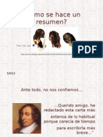 Cómo Se Hace Un Resumen