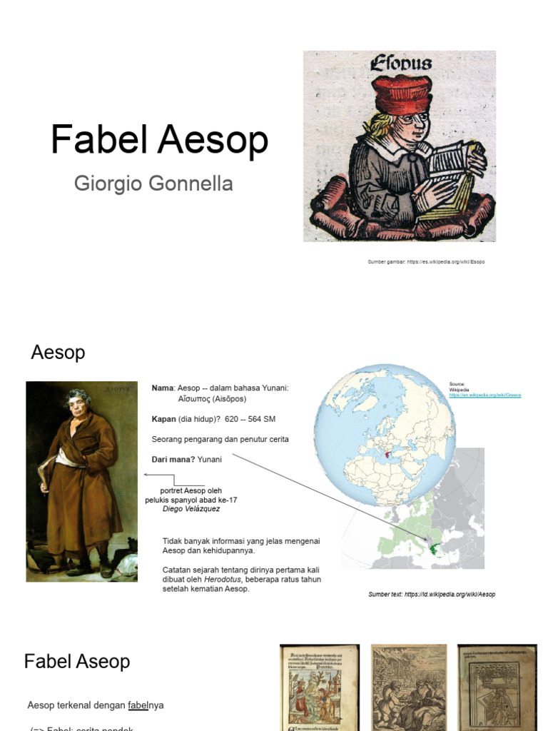 Fabel Aesop | PDF