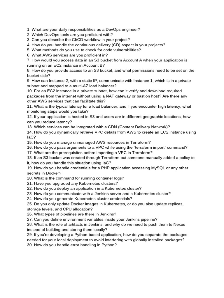 30 real time interview questions pdf