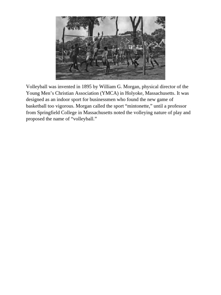 Who Invented Volleyball in 1895? The Lone Professor Who Launched a Global Phenomenon