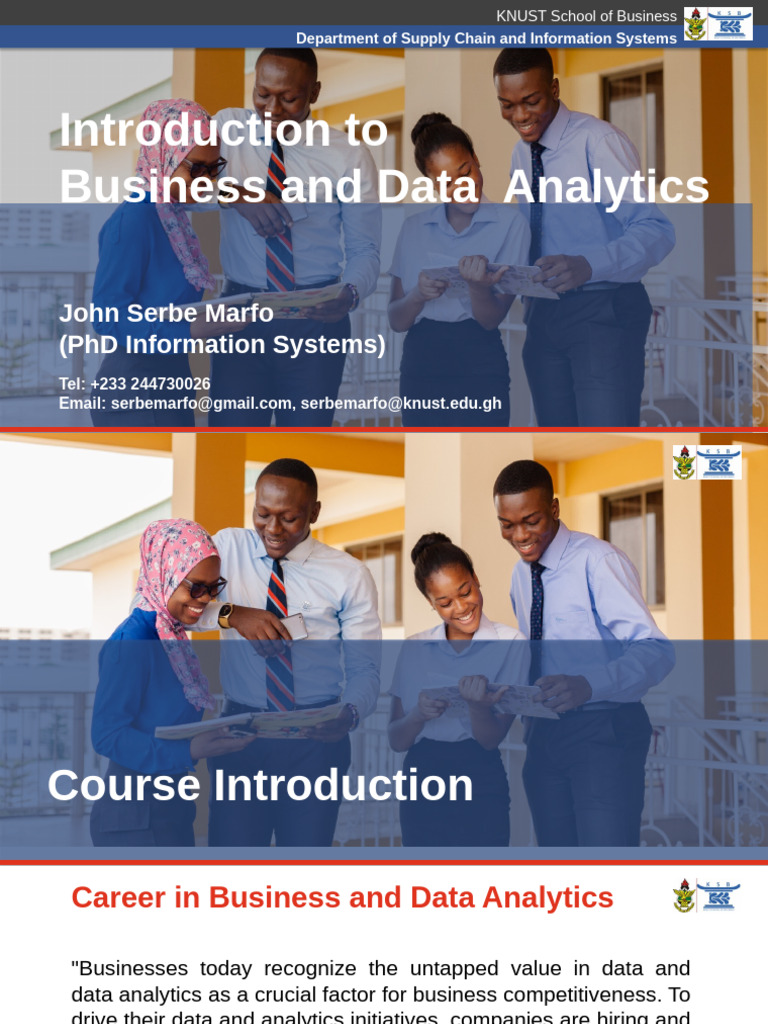 Introduction To Business and Data Analysis Undergraduate-1 | PDF | Data ...