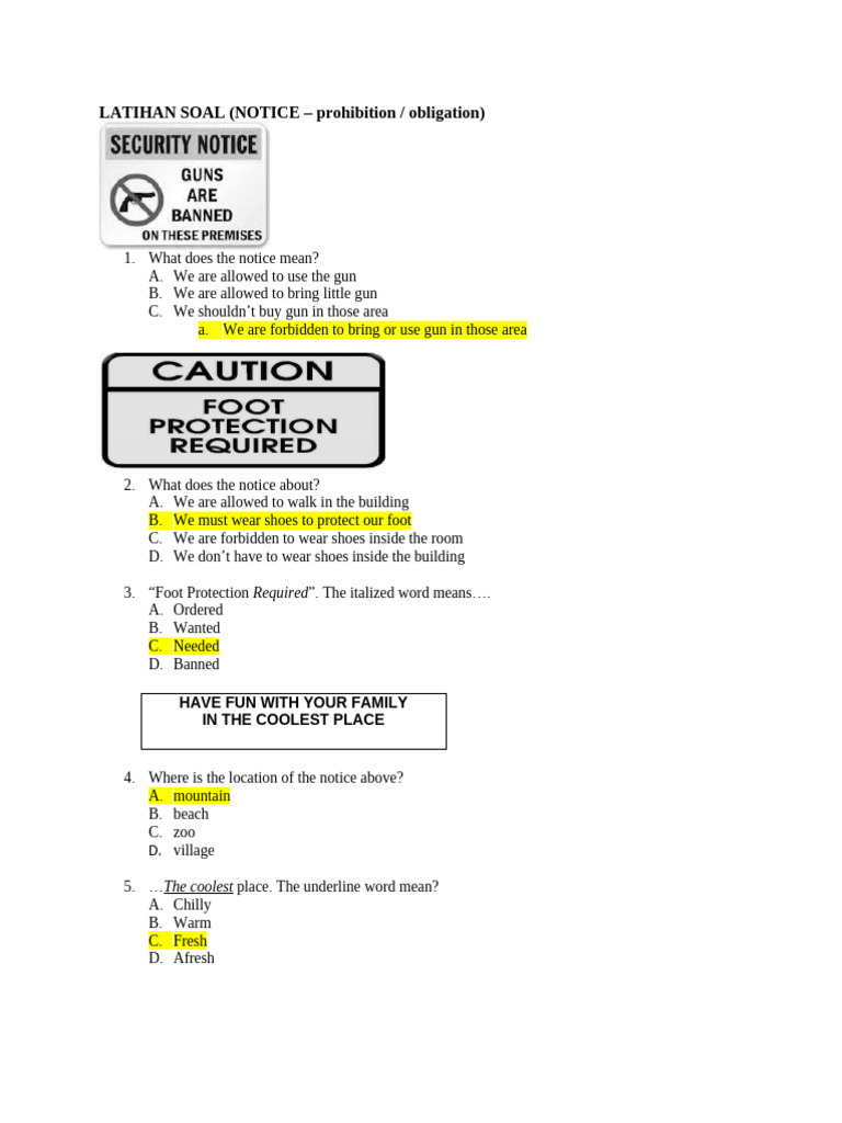Eng Ex Notice | PDF