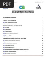 CA Spectrum User Manual