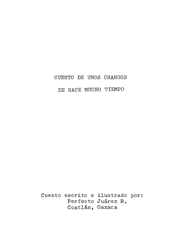 Changos pdf