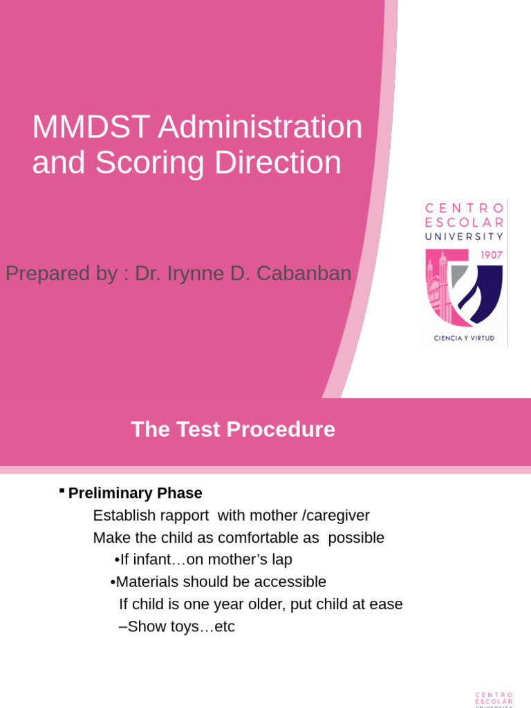 MMDST Scoring Cabanban 2 | PDF