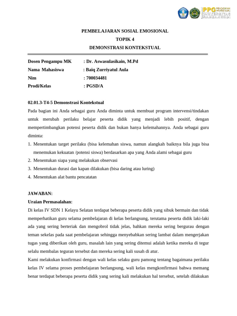 02.01.3 T4 5 Demonstrasi Kontekstual Pse