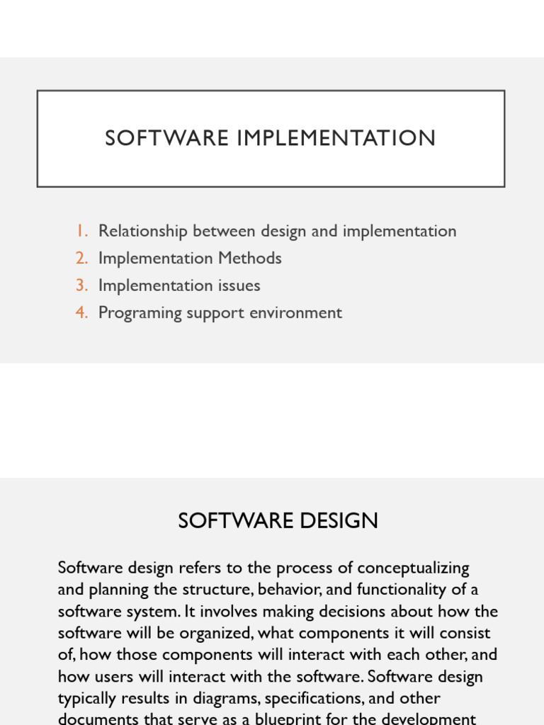 Se PPT Implementation | PDF