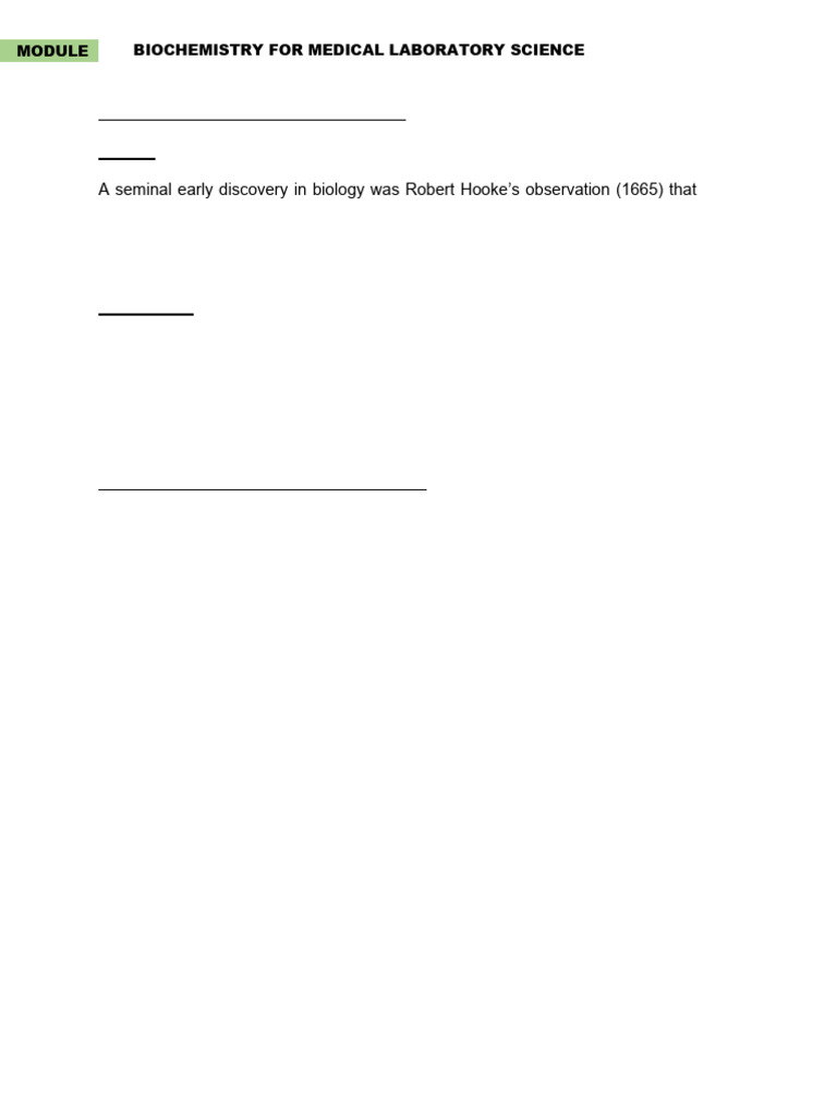 Chapter 1 Biochem Pdf