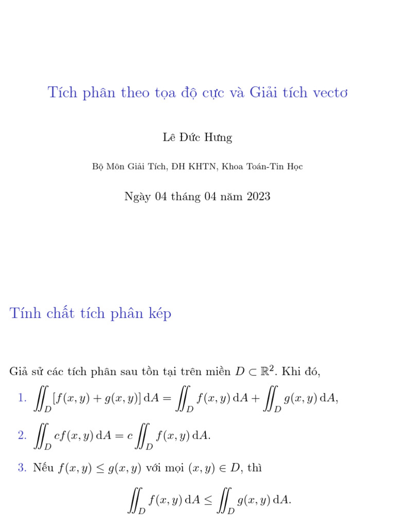 23-04-04 Integral2-Vector-Update1 | PDF