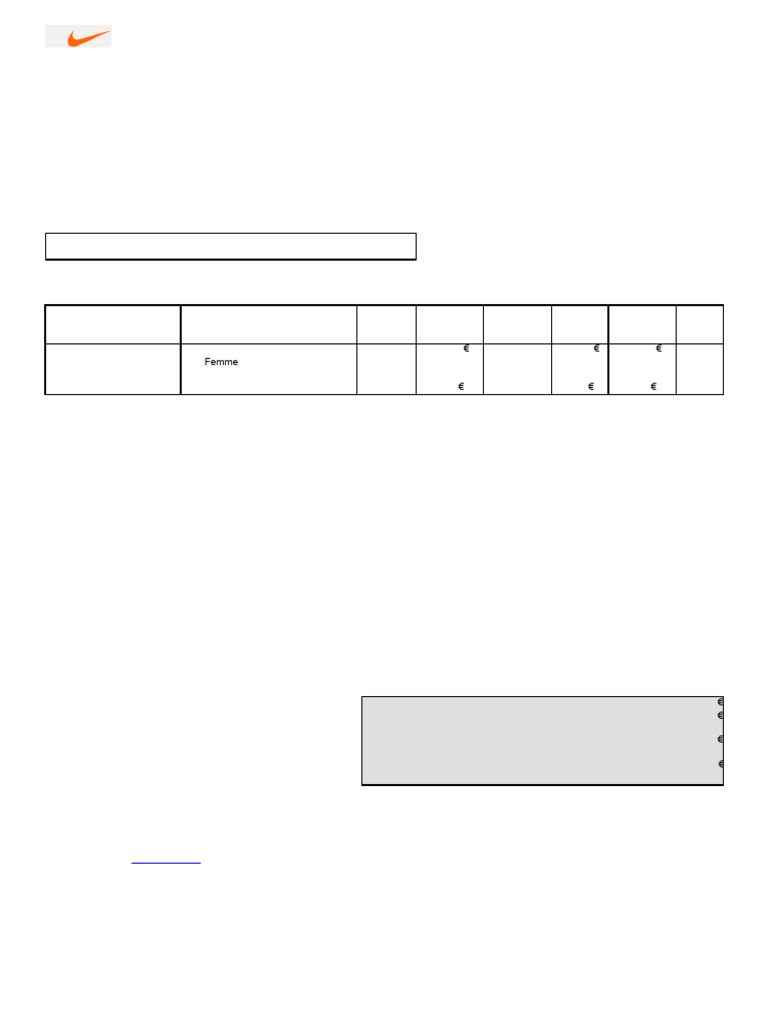 Nike Invoice for Air Jordan 1 Purchase | PDF | Nike