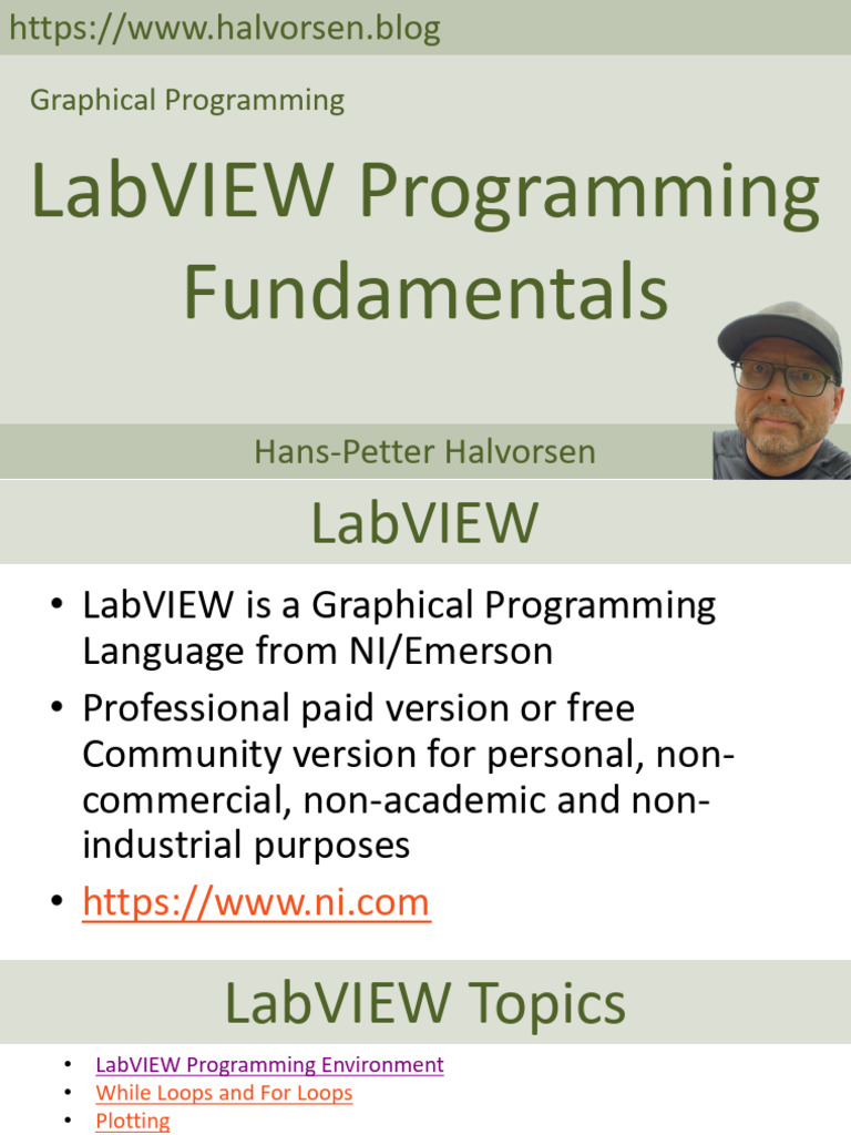LabVIEW Fundamentals | PDF